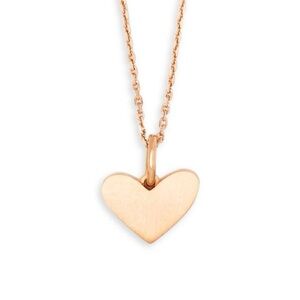 Ari 18K Rose Gold Vermeil Heart Pendant Necklace Kendra Scott